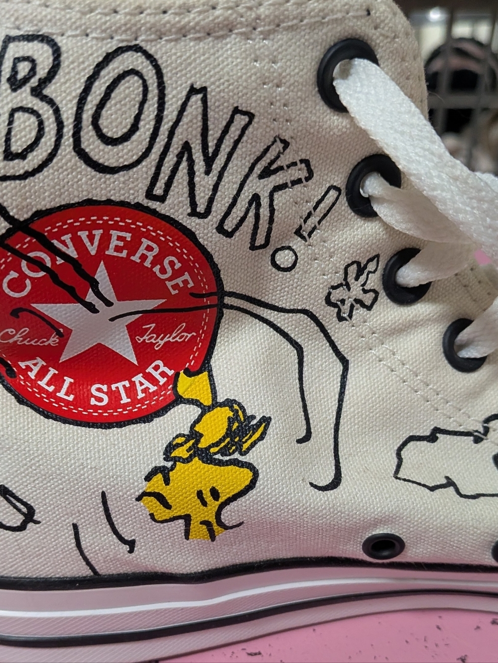 Converse x Peanuts Snoopy and Woodstock CTAS Sneakers Limited Edition - Picture 2 of 10